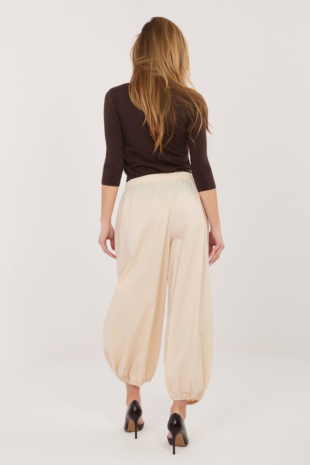Chaussures à talons femme Rue Paris Pantalon Pantalon — beige