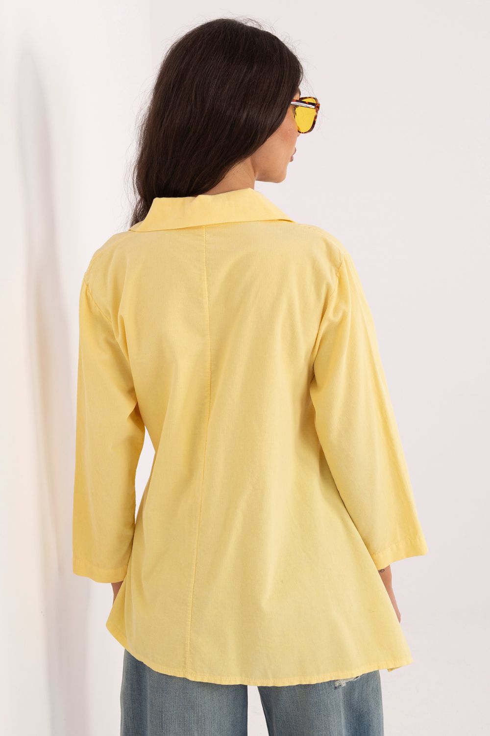 Blouse femme Rue Paris — jaune