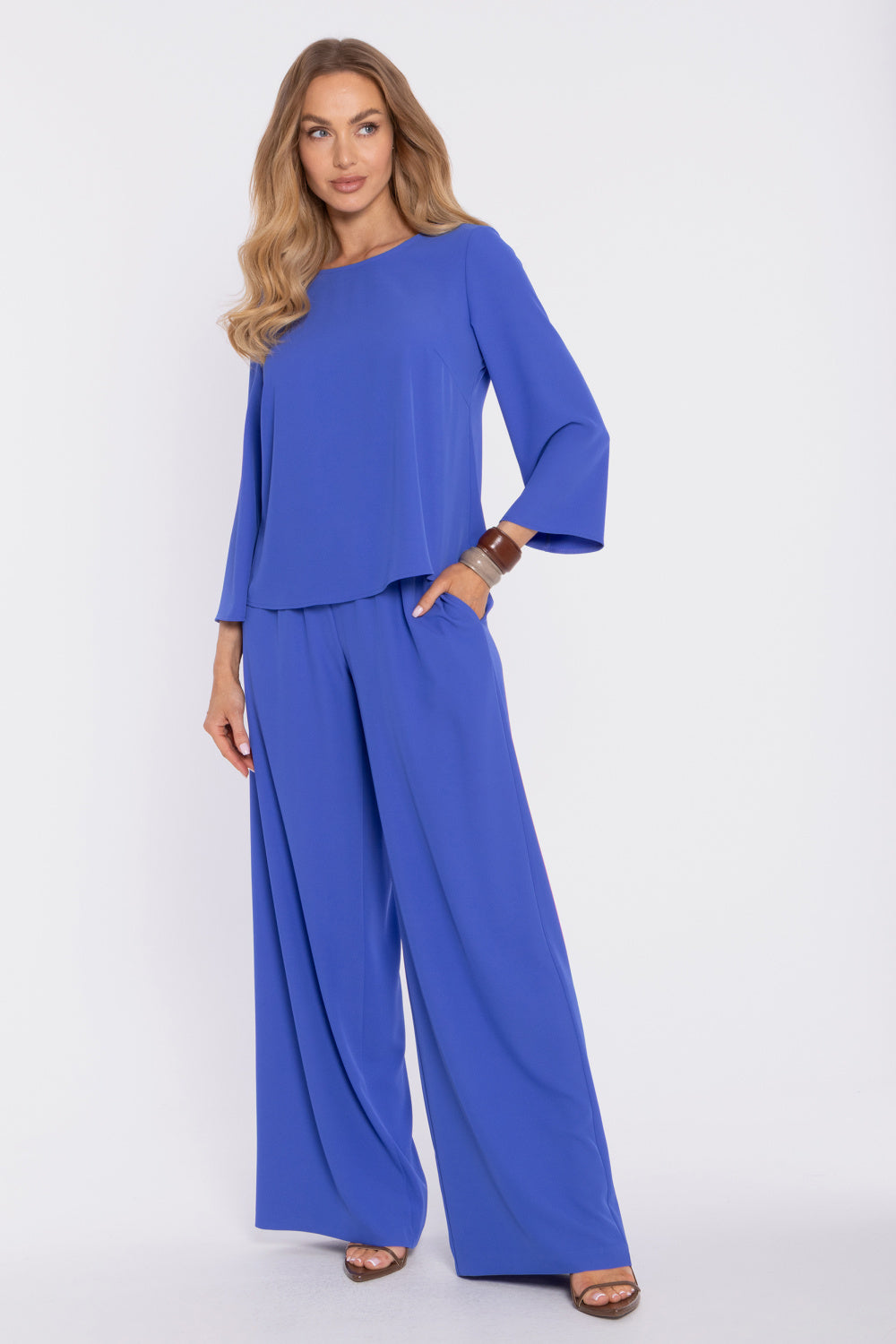 Blouse femme Moe Chemisier Chemisier — bleu