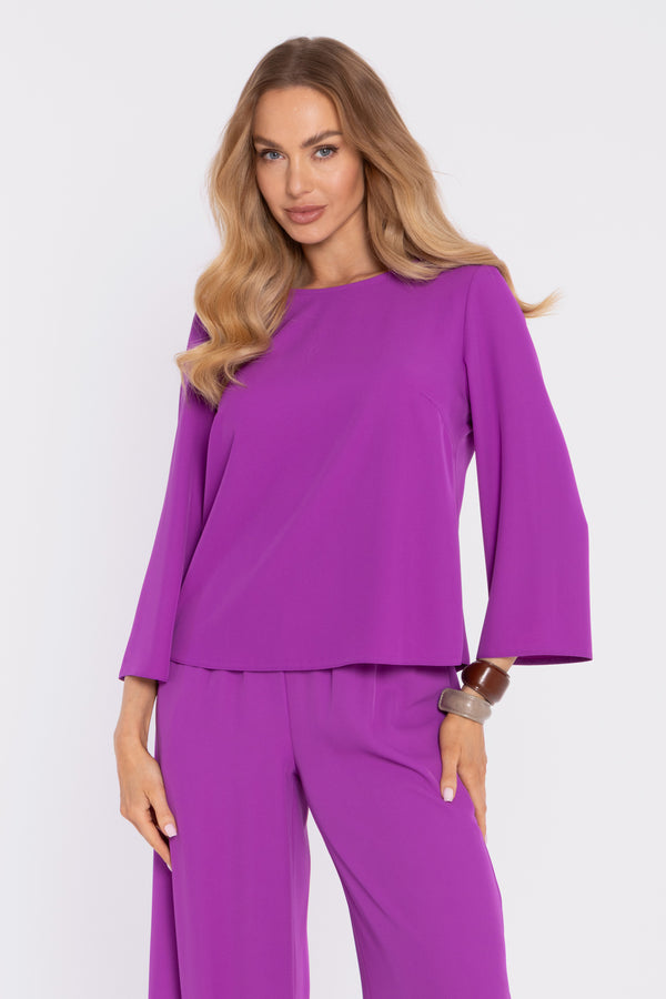 Blouse femme Moe Chemisier Chemisier — violet
