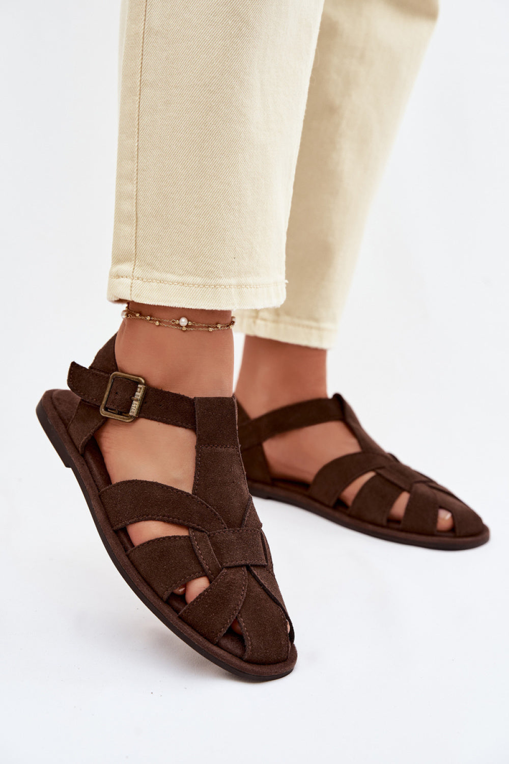 Sandales femme Step in style — brun