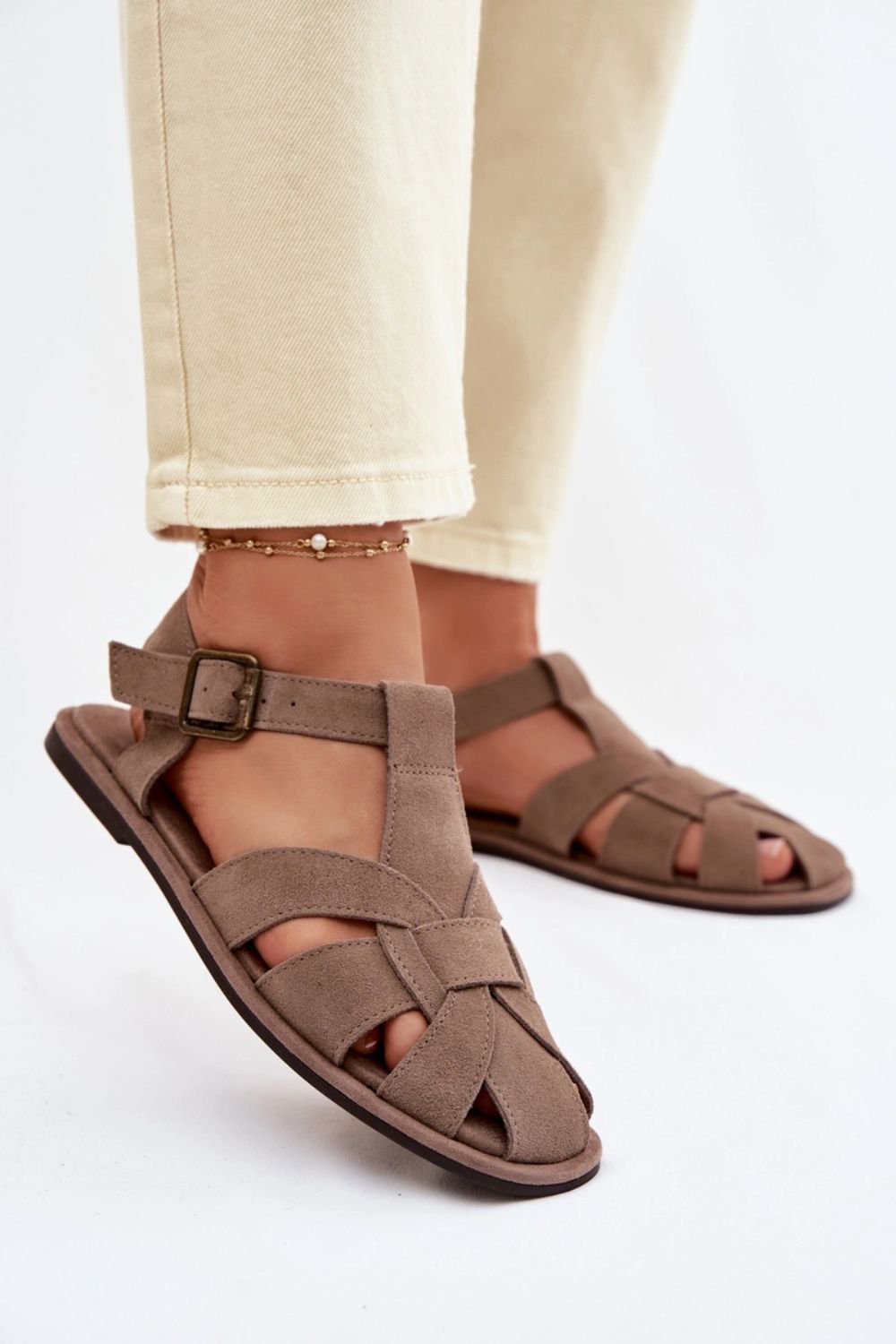 Sandales femme Step in style — beige