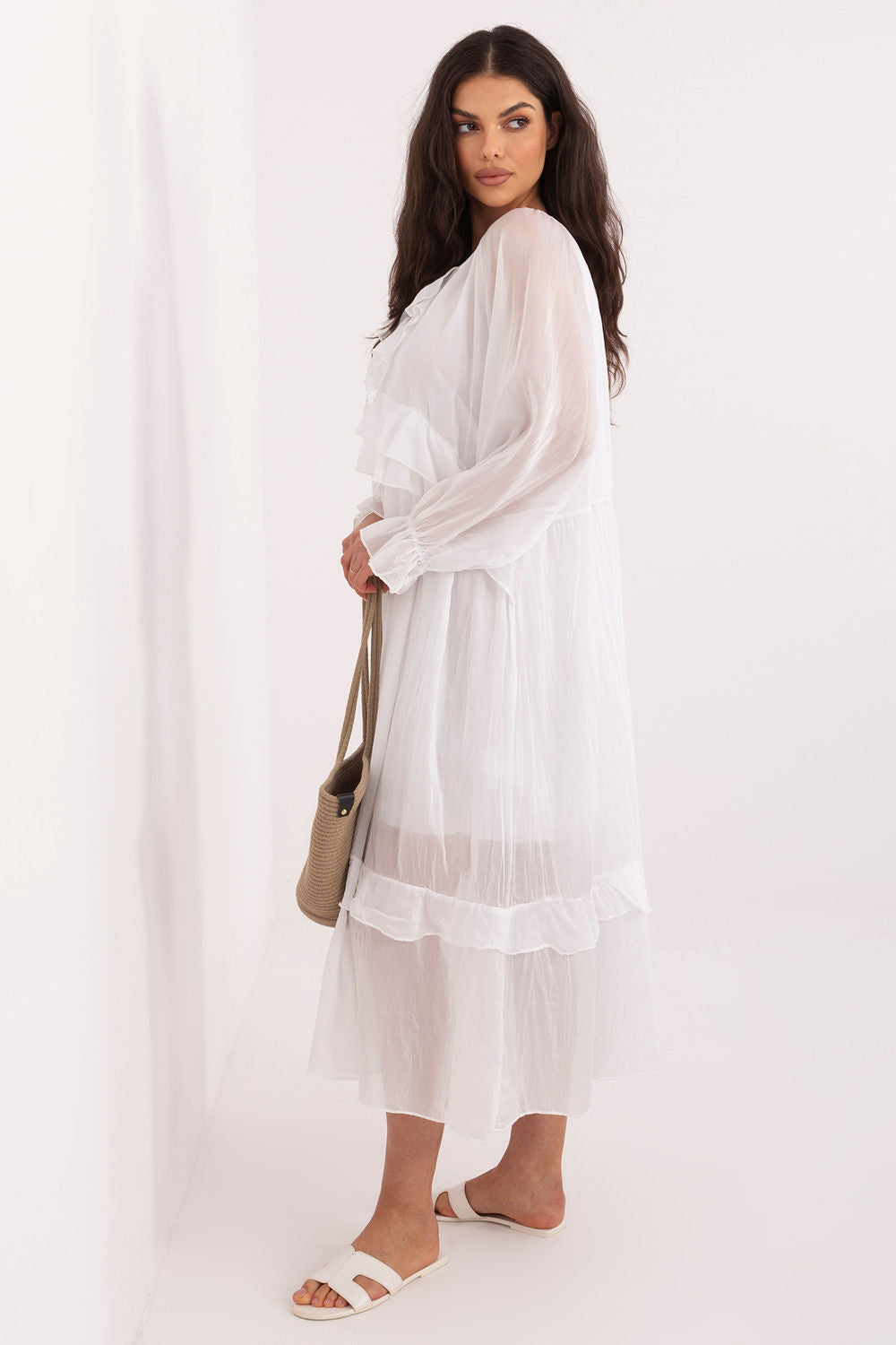 Robe femme Italy Moda De Jour De — blanc