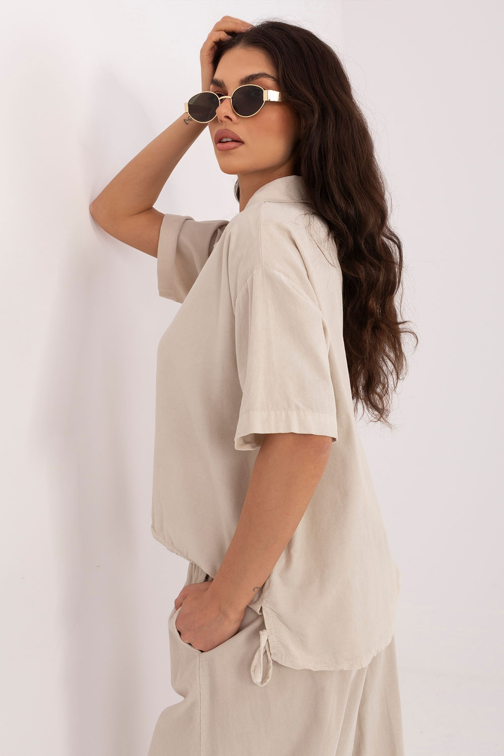 Blouse femme Italy Moda — beige