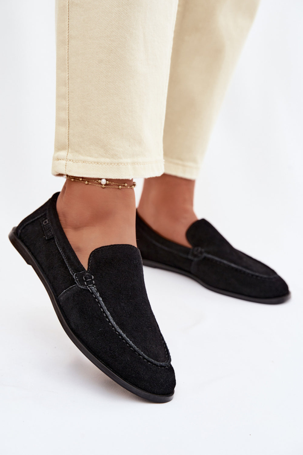 Moccasins femme Step in style — noir