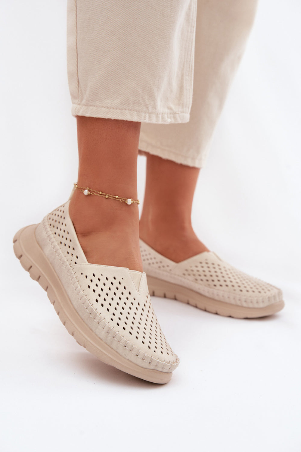 Moccasins femme Step in style — beige