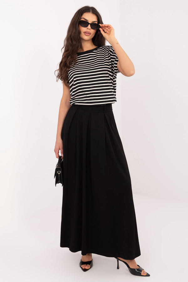 Jupe femme Relevance Longue Longue — noir
