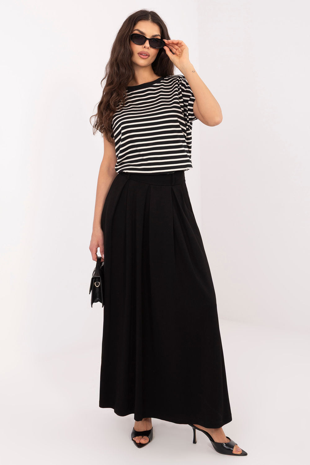 Jupe femme Relevance Longue Longue — noir