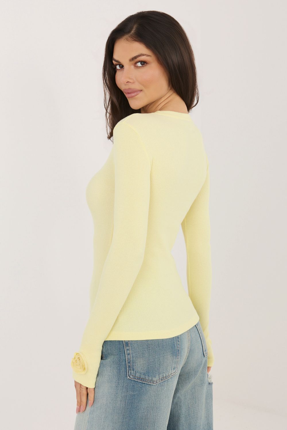 Blouse femme Rue Paris Chemisier Chemisier — jaune