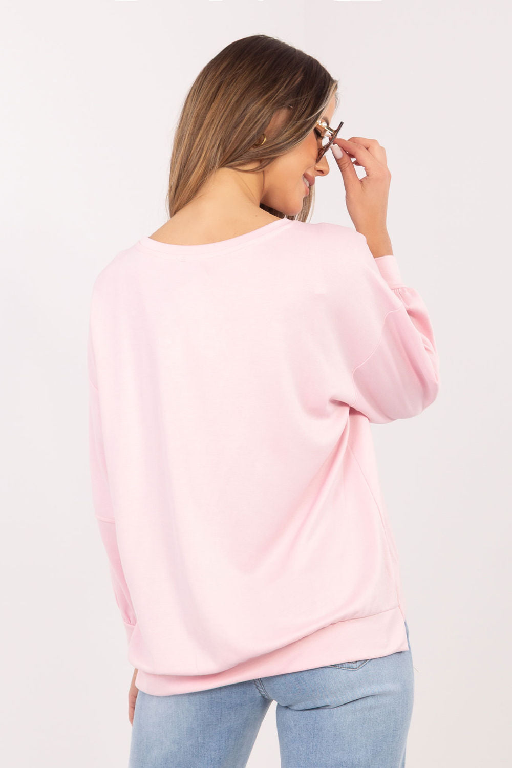 T-shirt femme Rue Paris Sweatshirt Sweatshirt — rosé