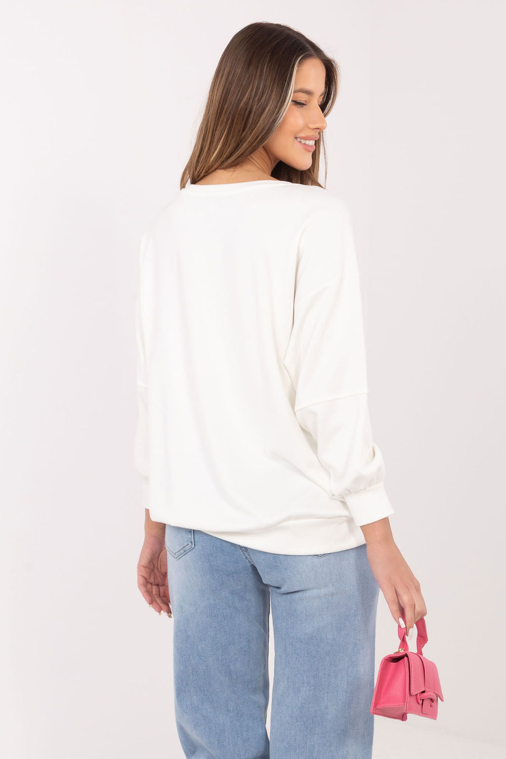 T-shirt femme Rue Paris Sweatshirt Sweatshirt — beige
