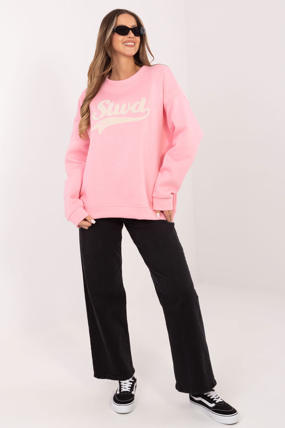 T-shirt femme Rue Paris Sweatshirt Sweatshirt — rosé