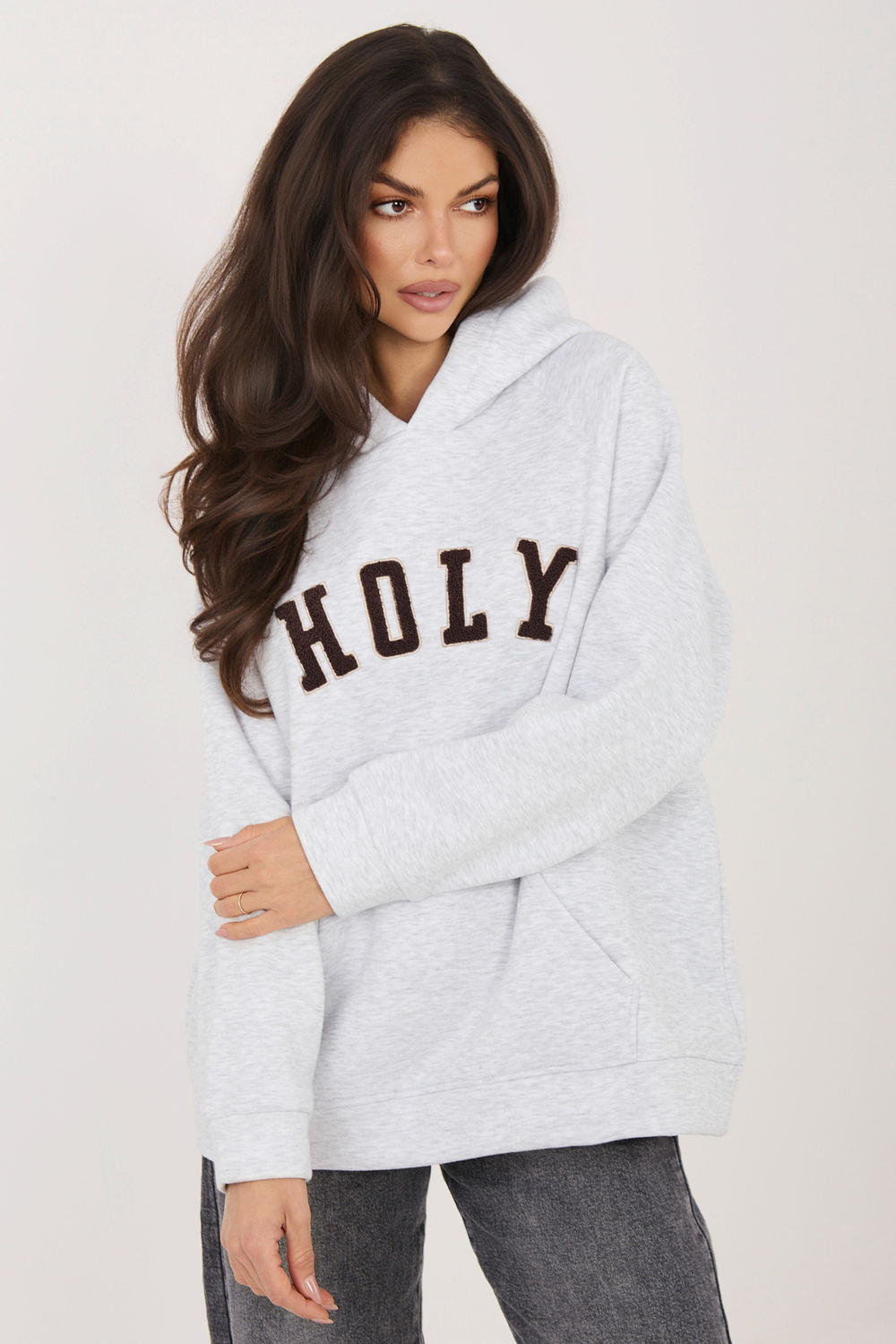 T-shirt femme Rue Paris Sweatshirt Sweatshirt — gris