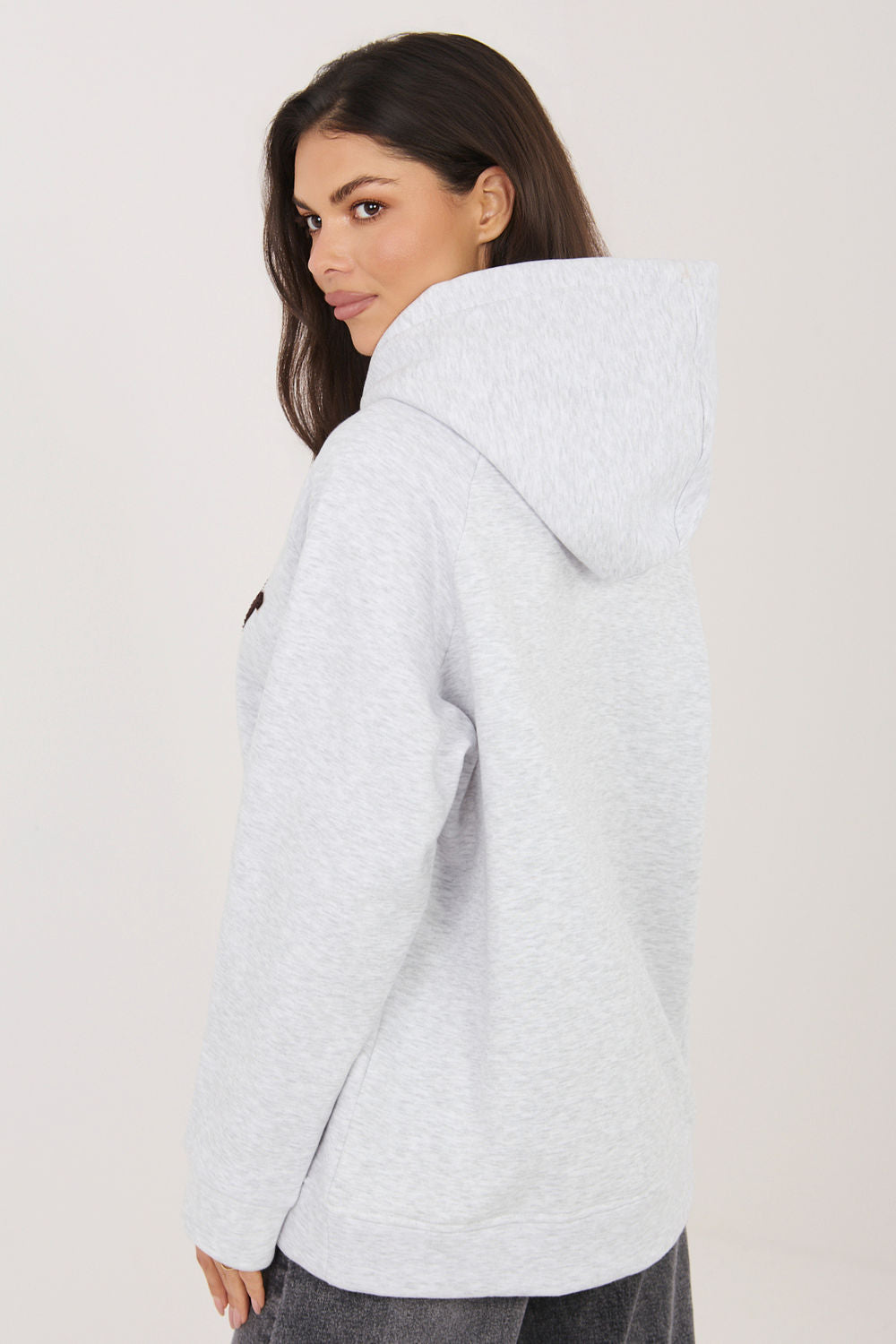 T-shirt femme Rue Paris Sweatshirt Sweatshirt — gris