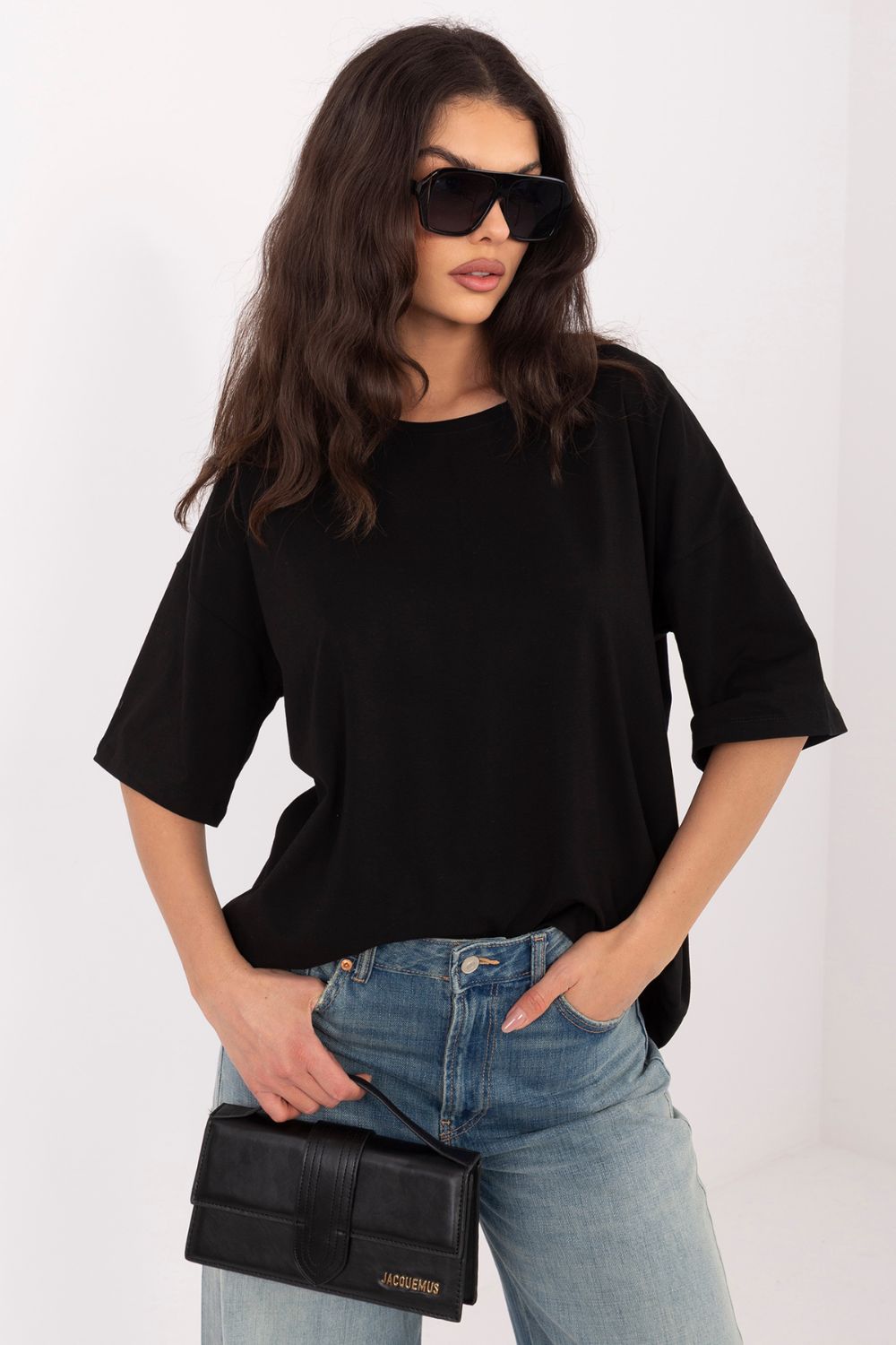 Blouse femme Rue Paris T Shirt T — noir