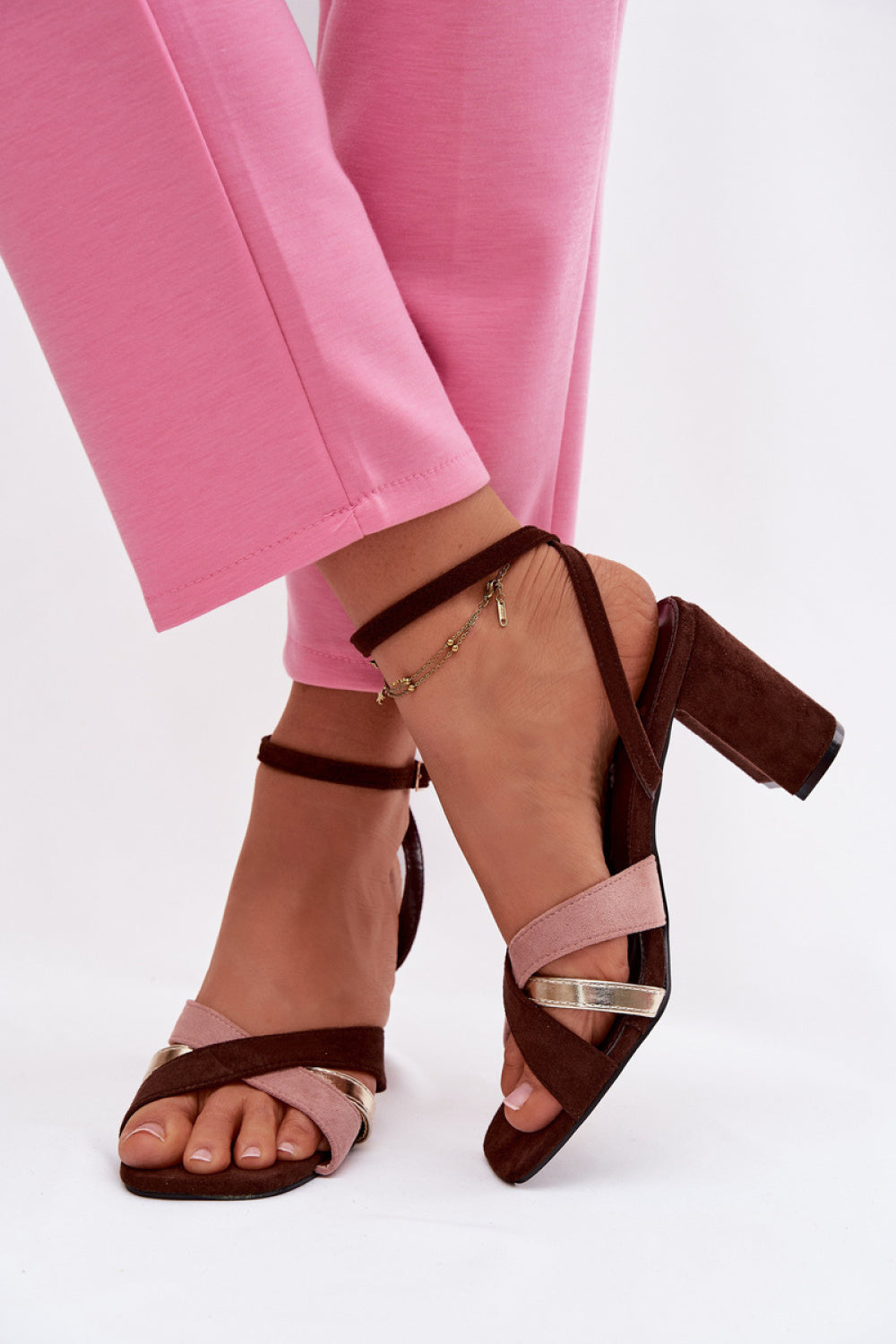 Sandales femme Step in style À Talons À — brun