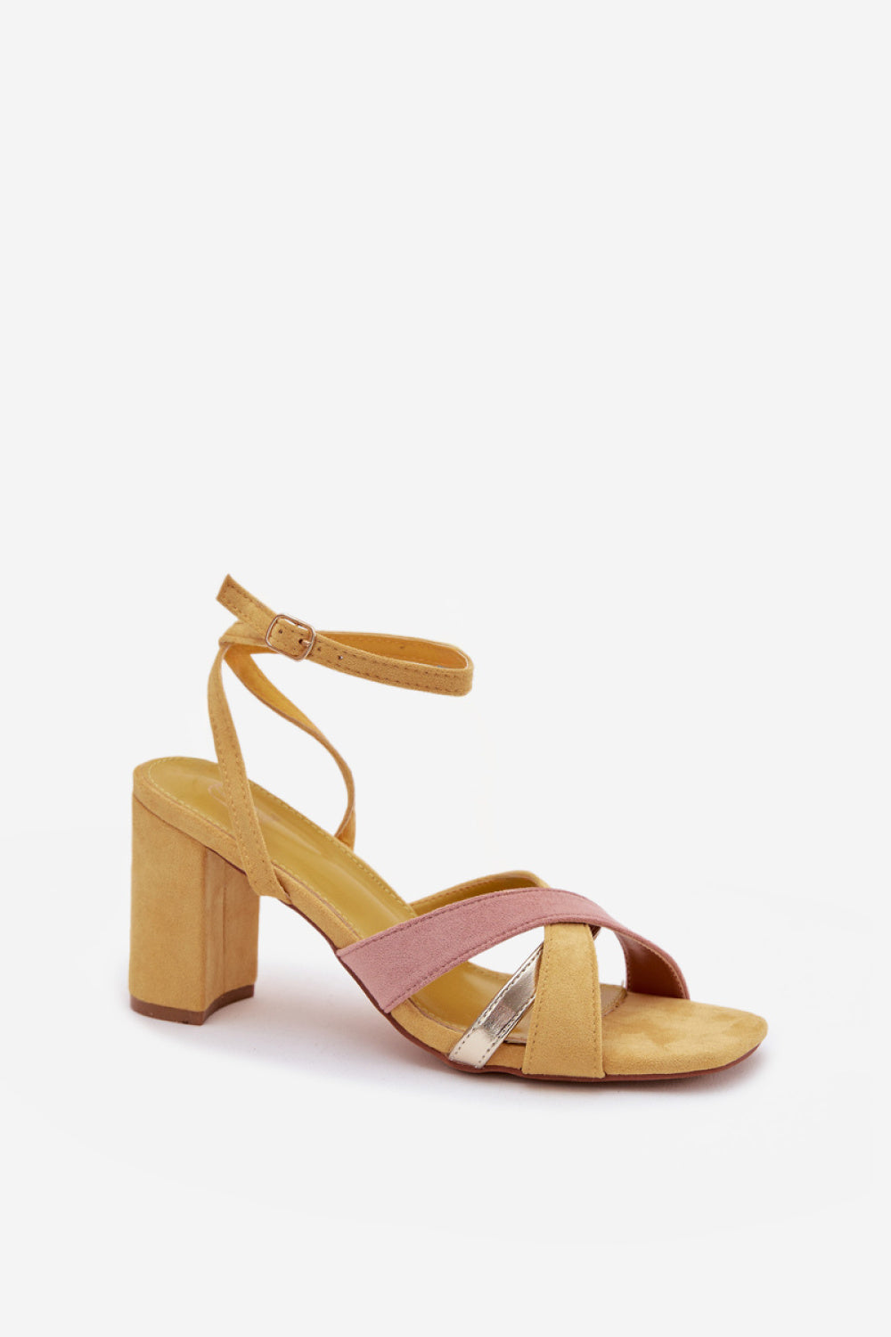 Sandales femme Step in style À Talons À — jaune