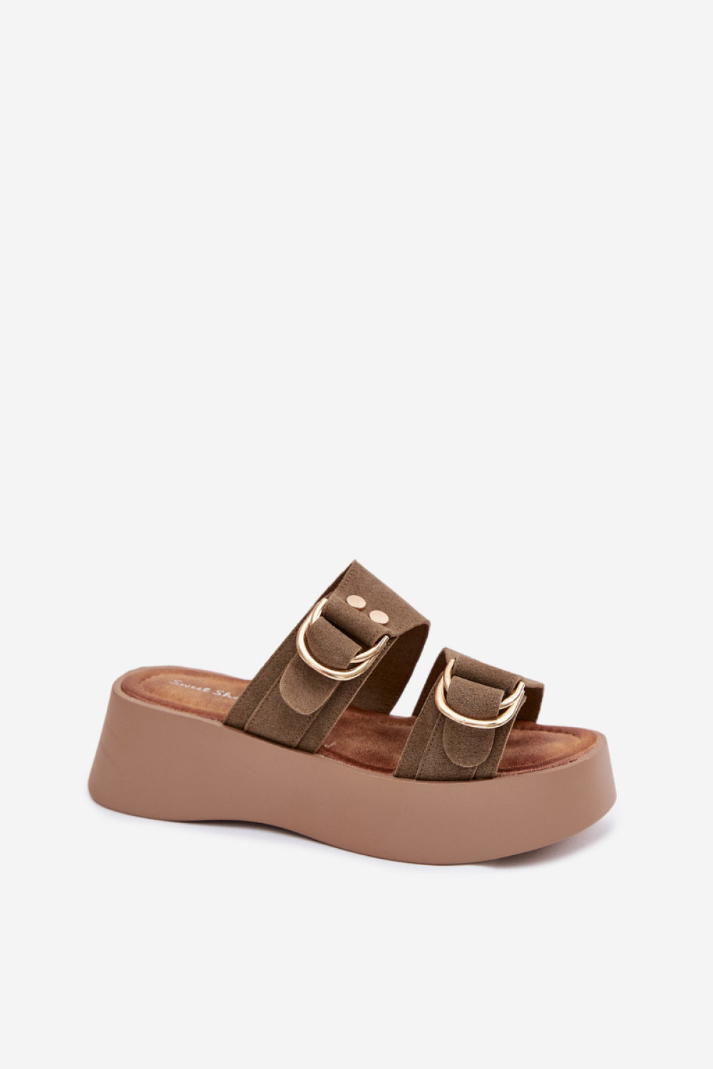 Sandales femme Step in style À Plateforme À — vert
