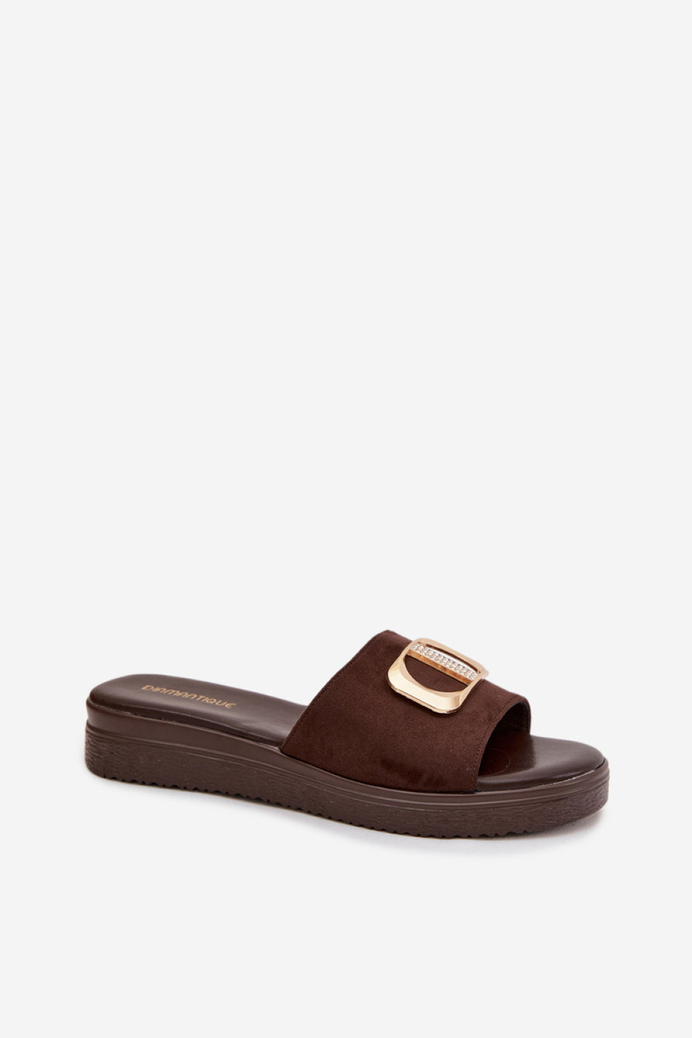 Sandales femme Step in style Clacquettes Clacquettes — brun