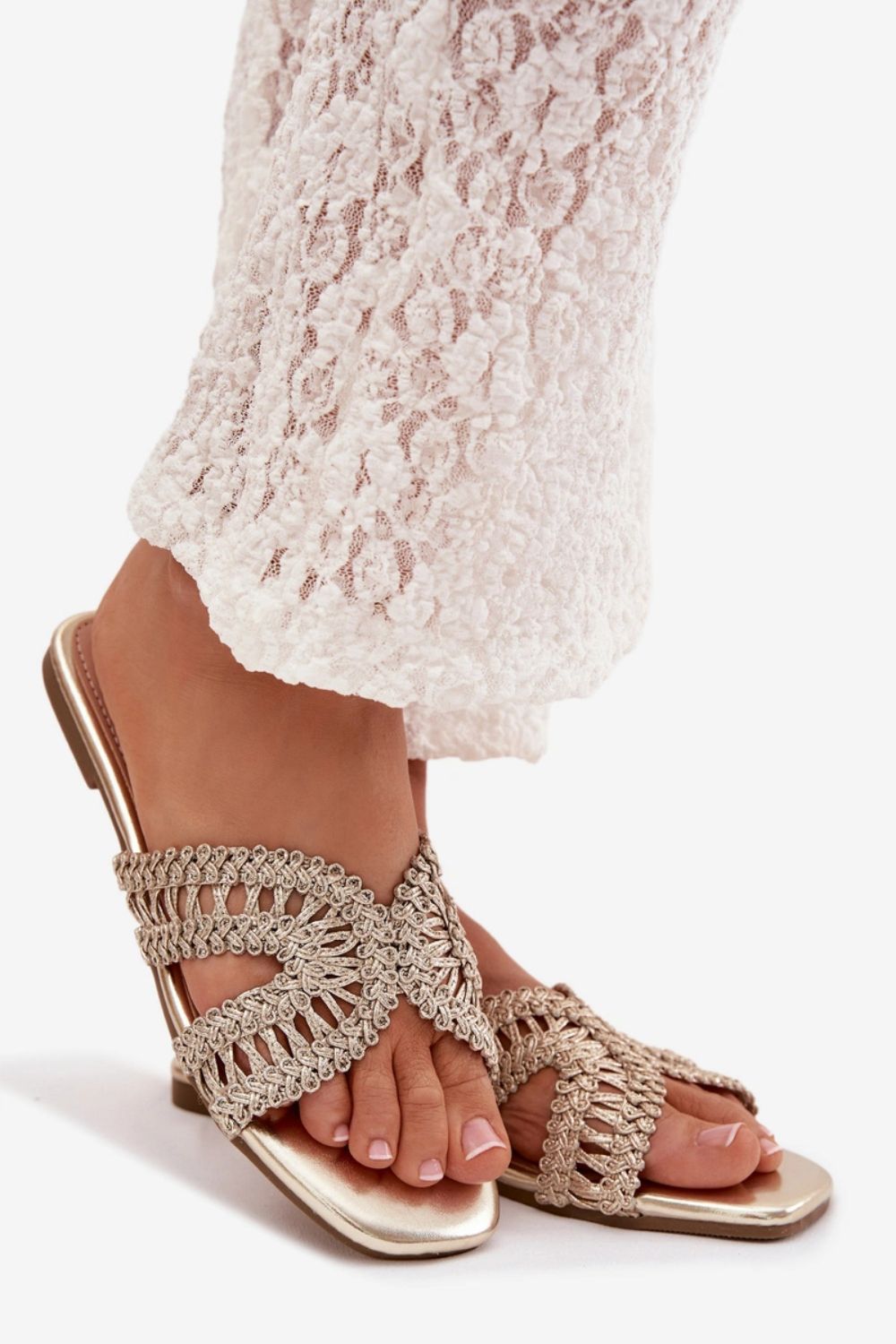 Sandales femme Step in style Clacquettes Clacquettes — jaune