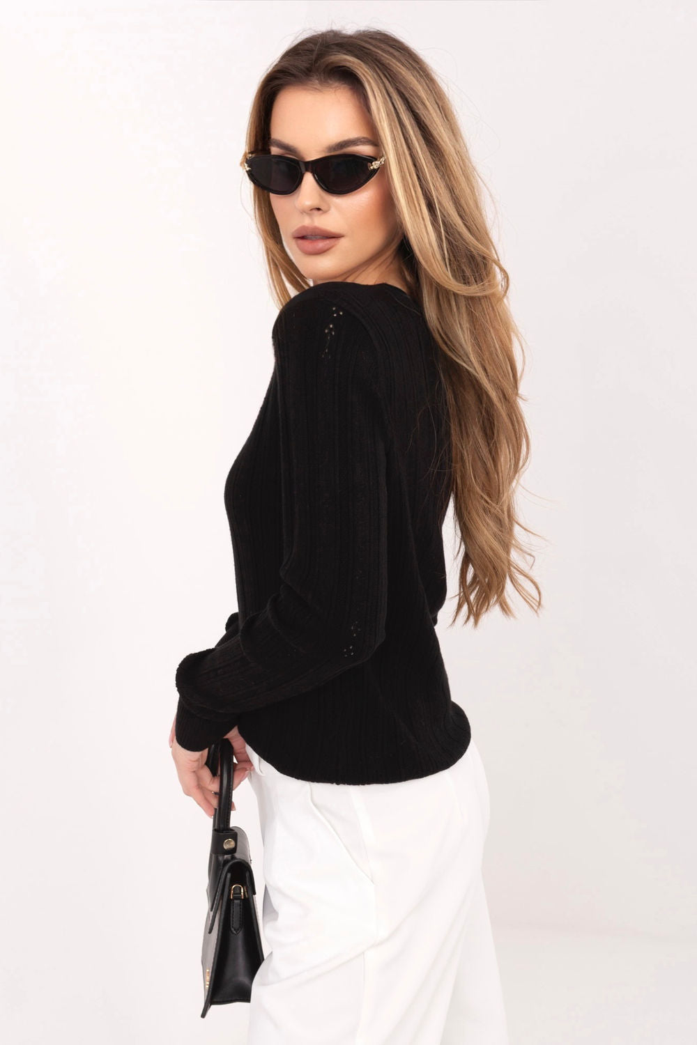Cardigan femme Sublevel — noir