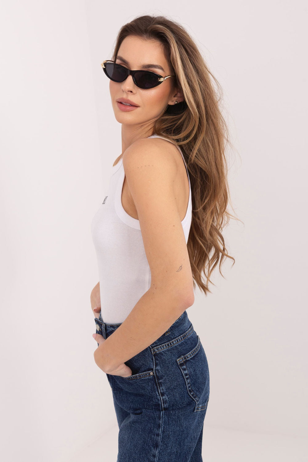 Maillot de bain femme Sublevel Top Top — blanc