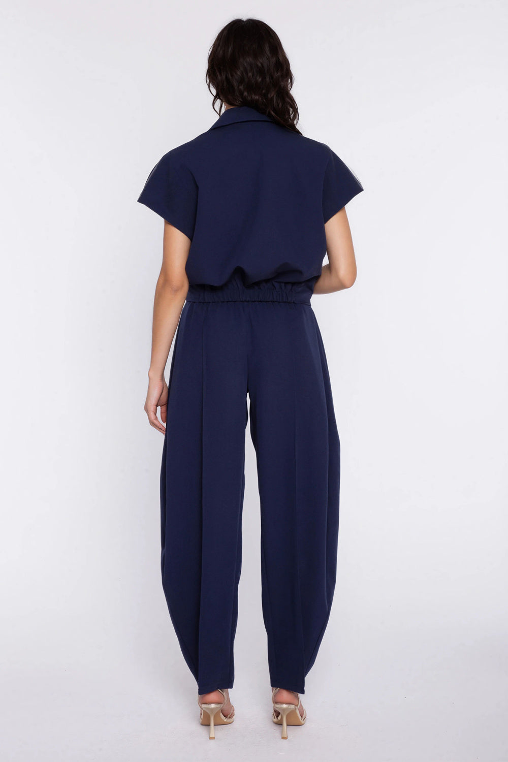 Chaussures à talons femme Nife Pantalon Pantalon — bleu marine