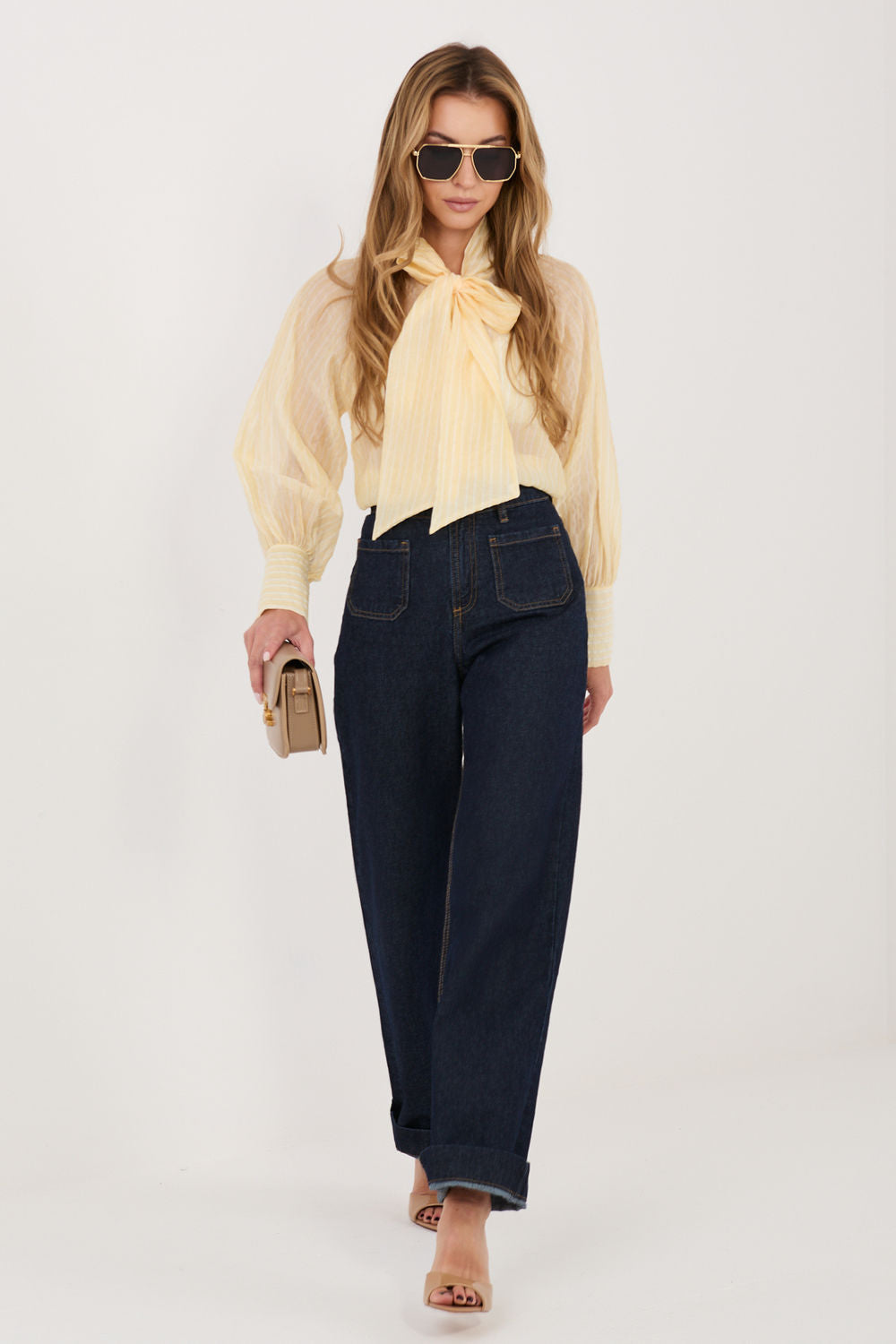Blouse femme Italy Moda — jaune
