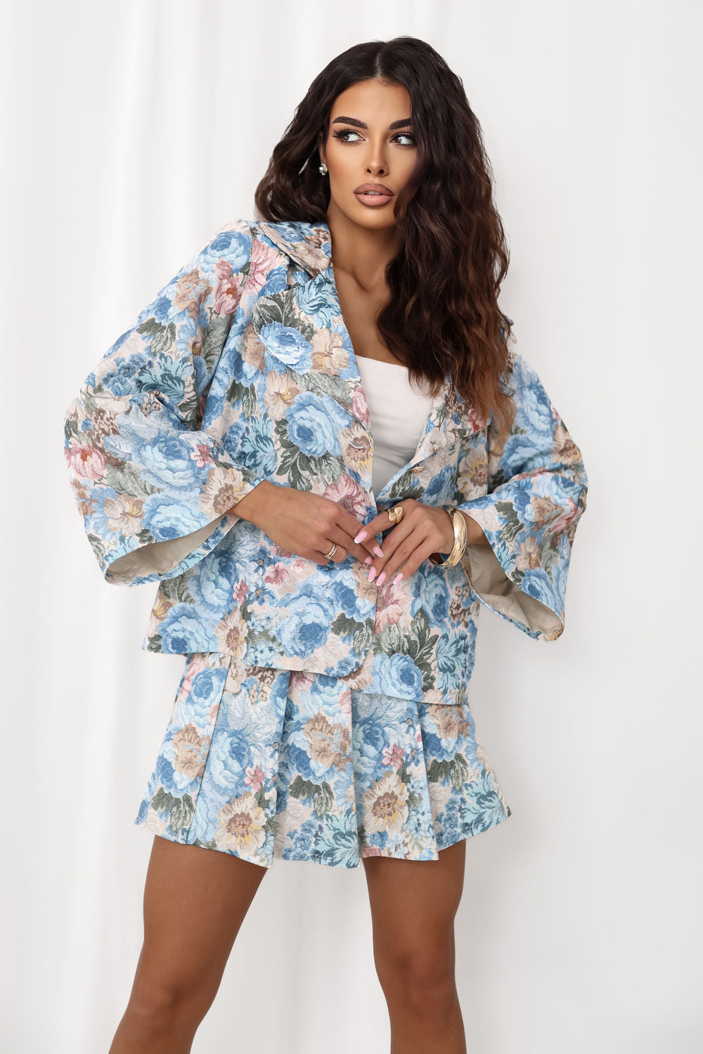 Veste femme Italy Moda — bleu