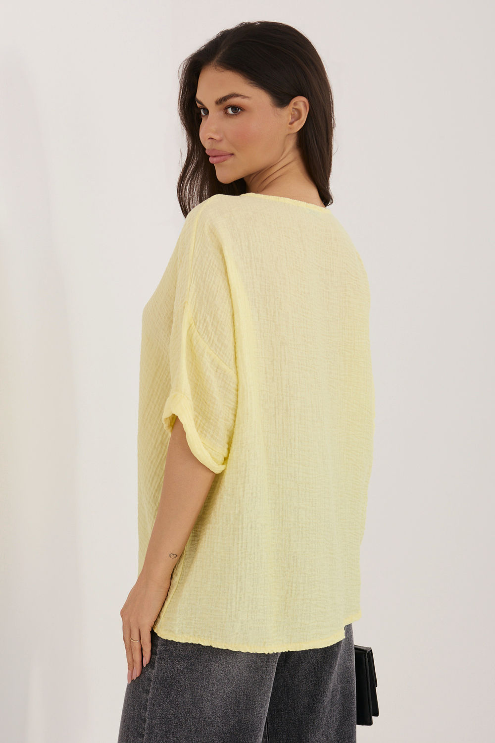 Blouse femme Italy Moda — jaune