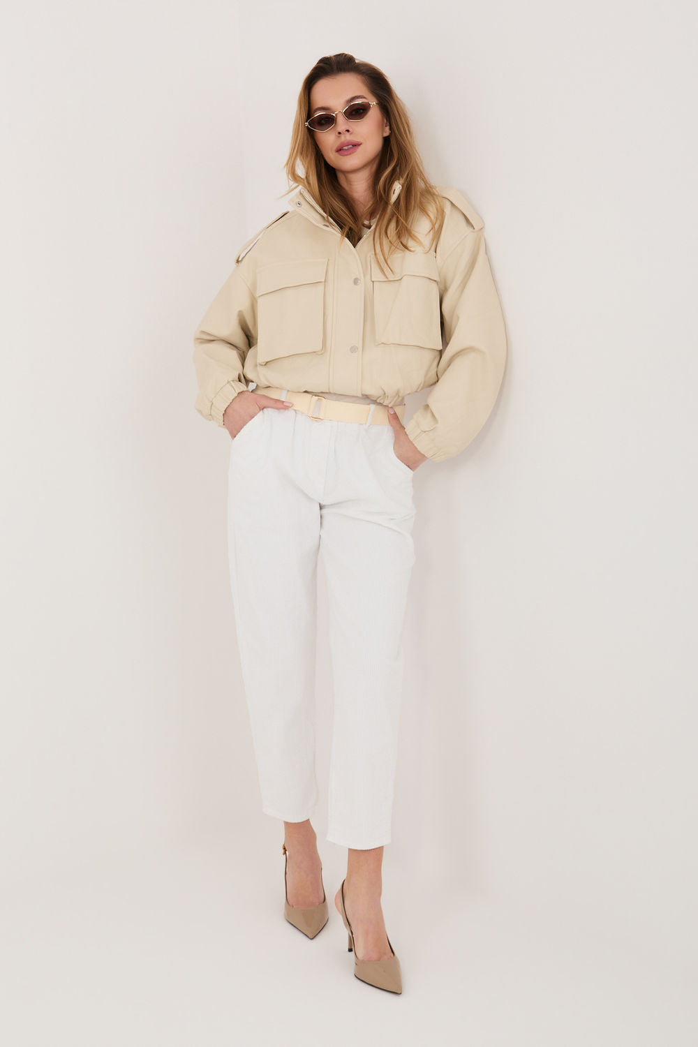 Chaussures à talons femme Italy Moda — beige