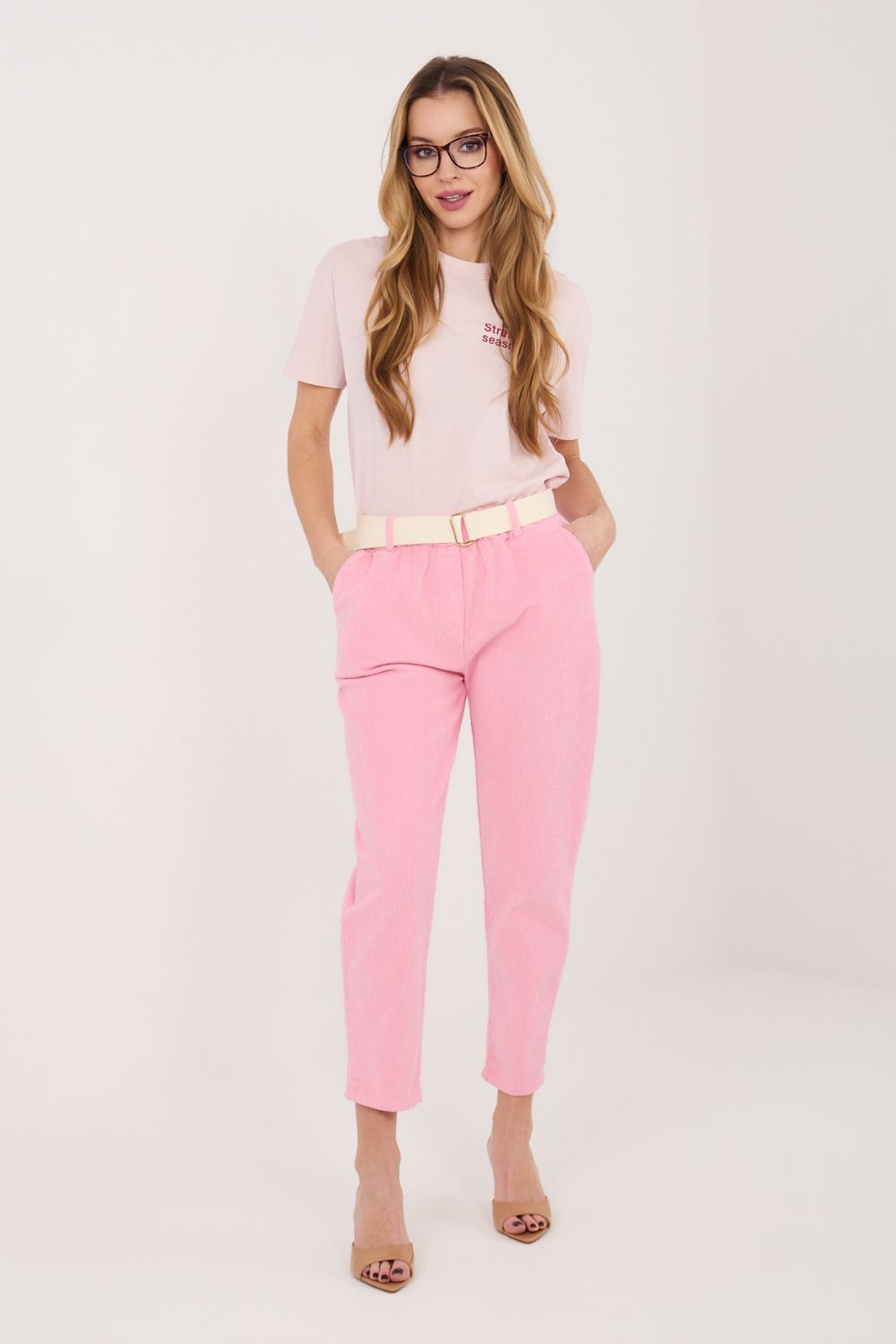 Chaussures à talons femme Italy Moda — rosé