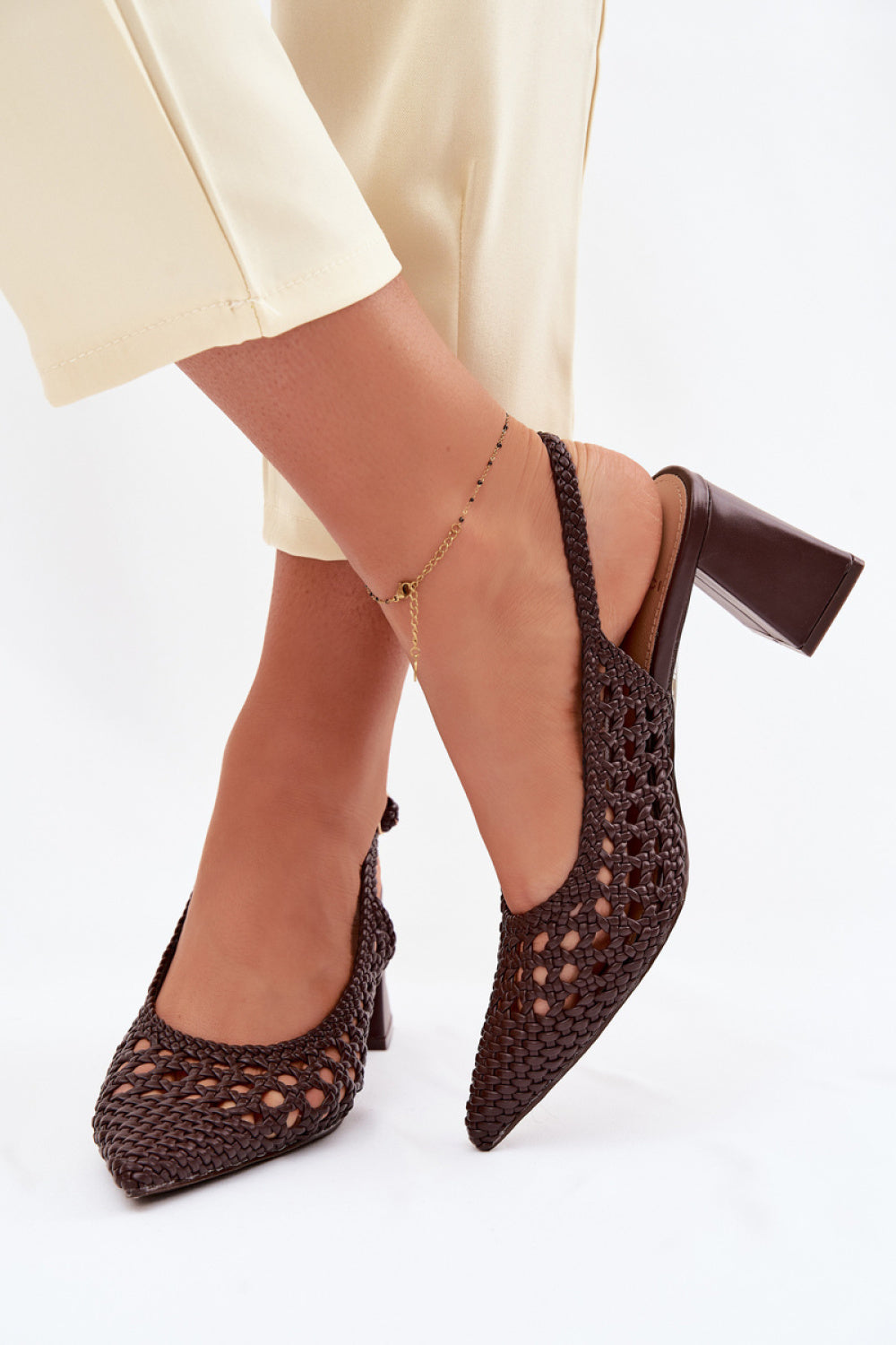 Sandales femme Step in style À Talons À — brun