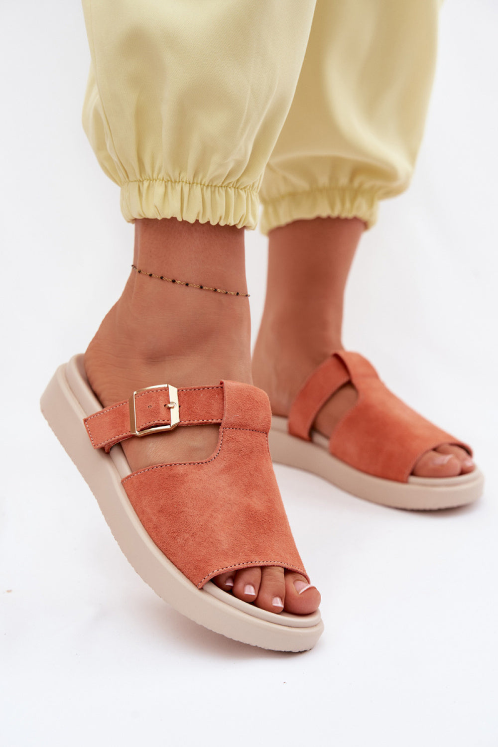 Sandales femme Step in style À Plateforme À — orange