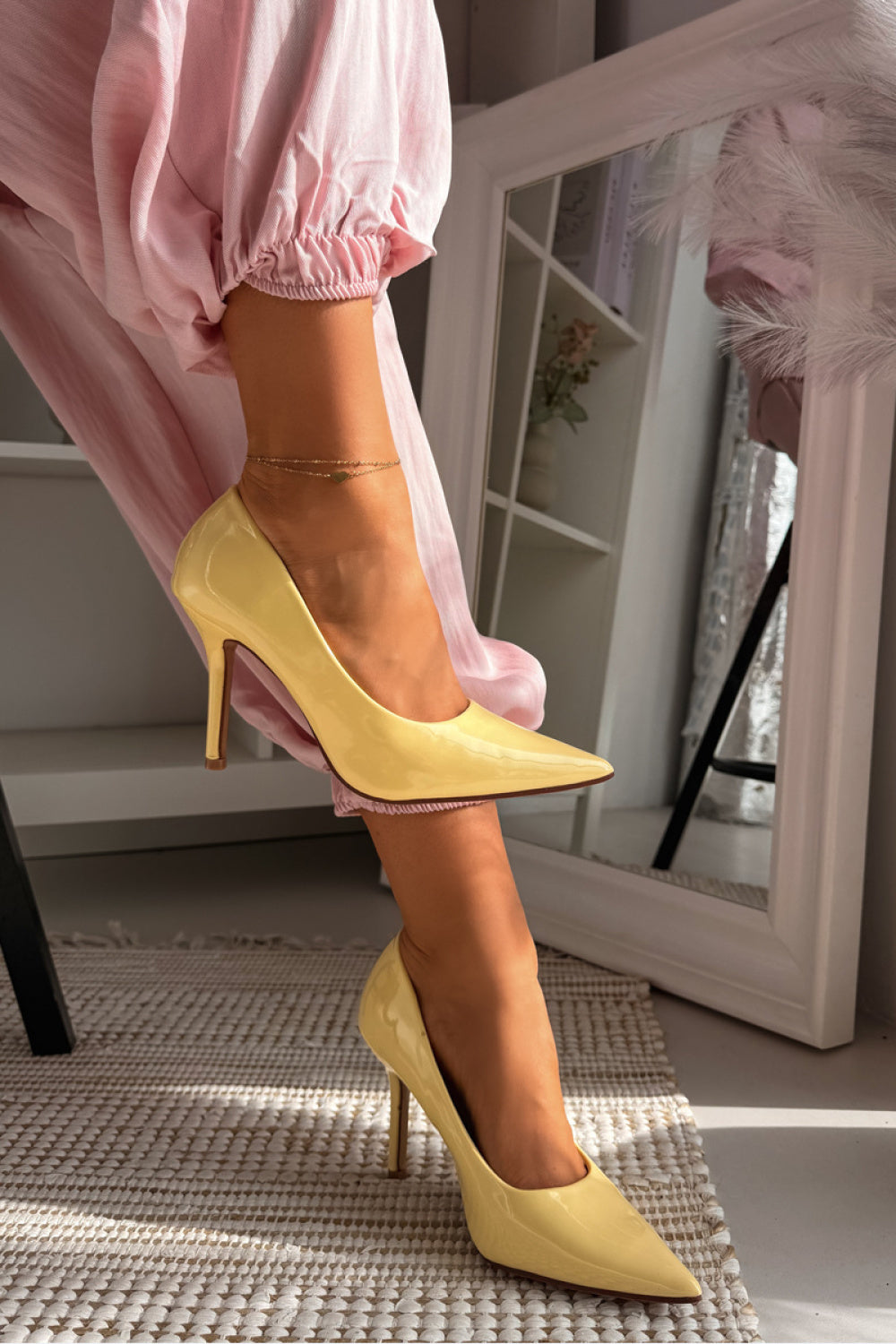 Chaussures à talons femme Step in style Talons Hauts Talons — jaune