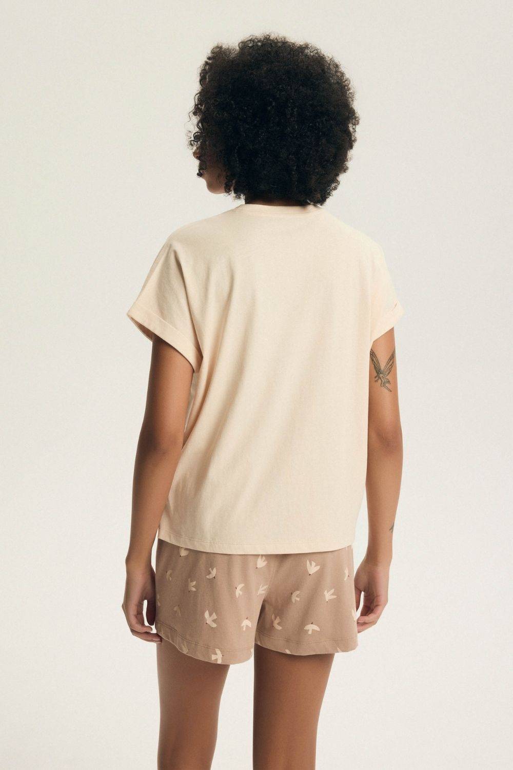 Pyjama femme Henderson — beige