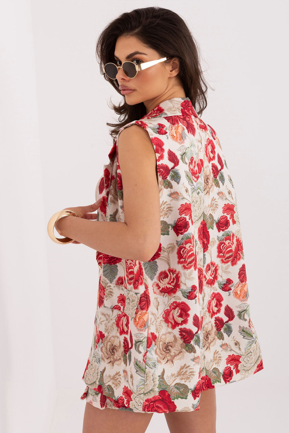 Gilet femme Italy Moda — rouge