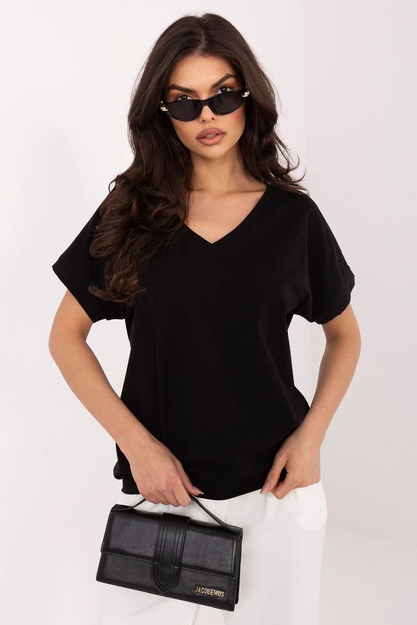 Blouse femme Rue Paris Chemisier Chemisier — noir