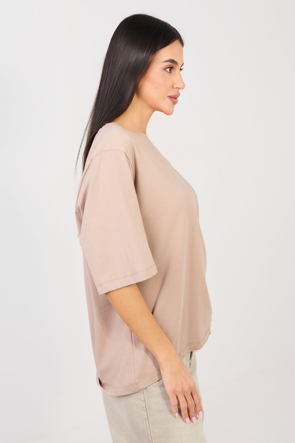 Blouse femme Rue Paris T Shirt T — beige