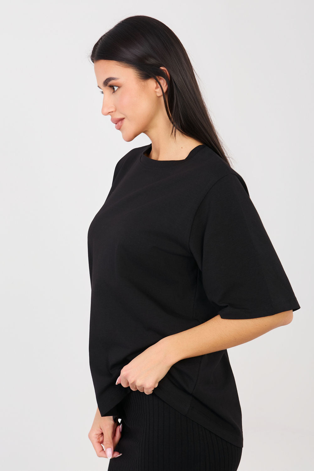Blouse femme Rue Paris T Shirt T — noir