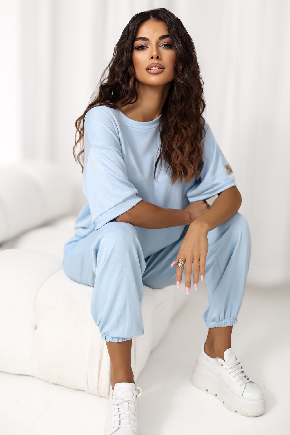 Ensemble lingerie femme Rue Paris L Ensemble L — bleu