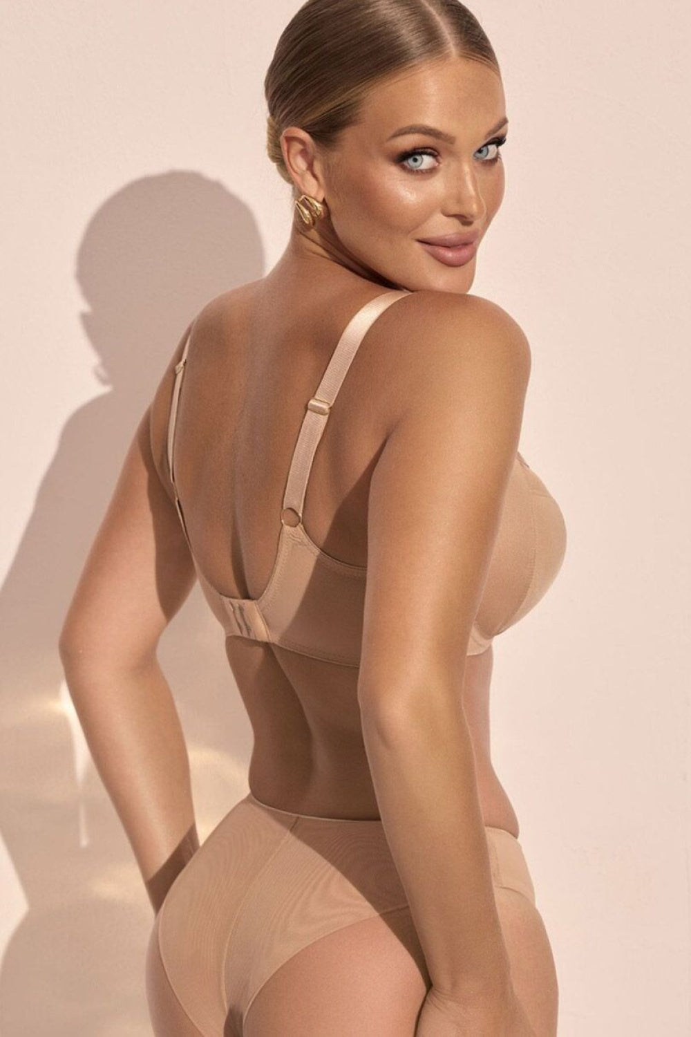 Soutien-gorge semi-soft femme Kinga — beige