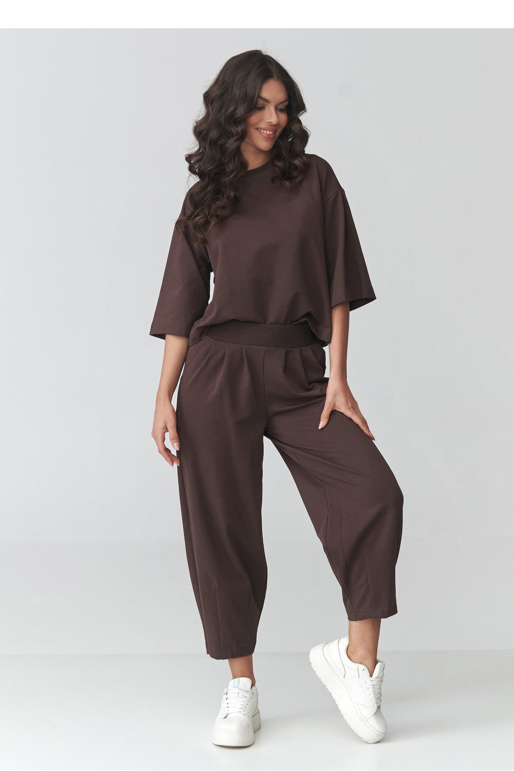 Ensemble lingerie femme Makadamia L Ensemble L — brun