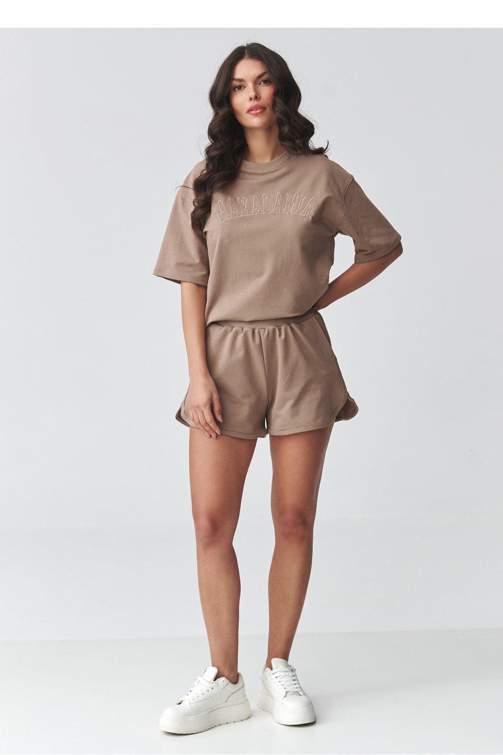 Ensemble lingerie femme Makadamia L Ensemble L — brun