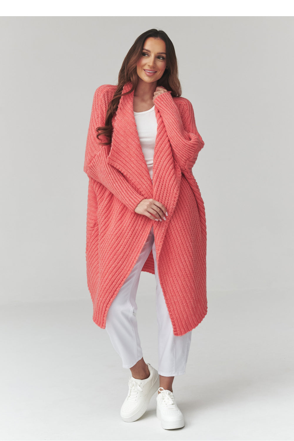 Cardigan femme Makadamia — rosé