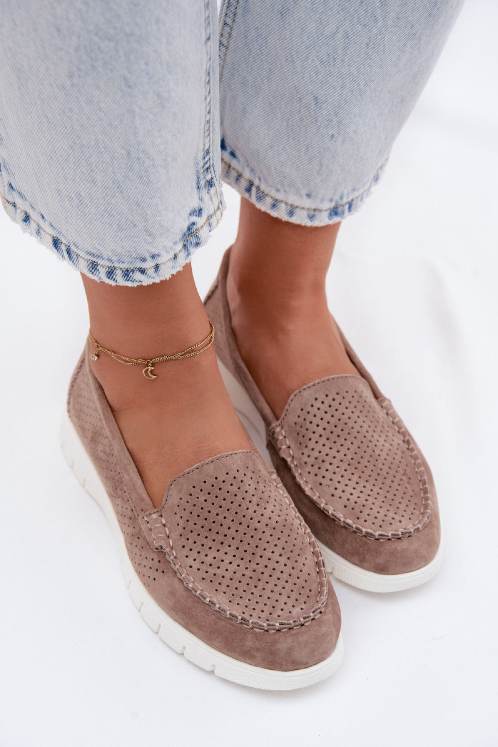 Moccasins femme Step in style — beige