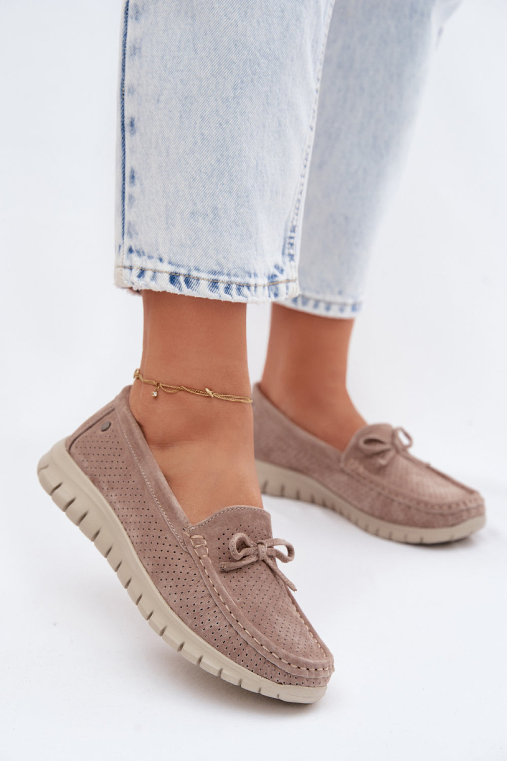 Moccasins femme Step in style — beige