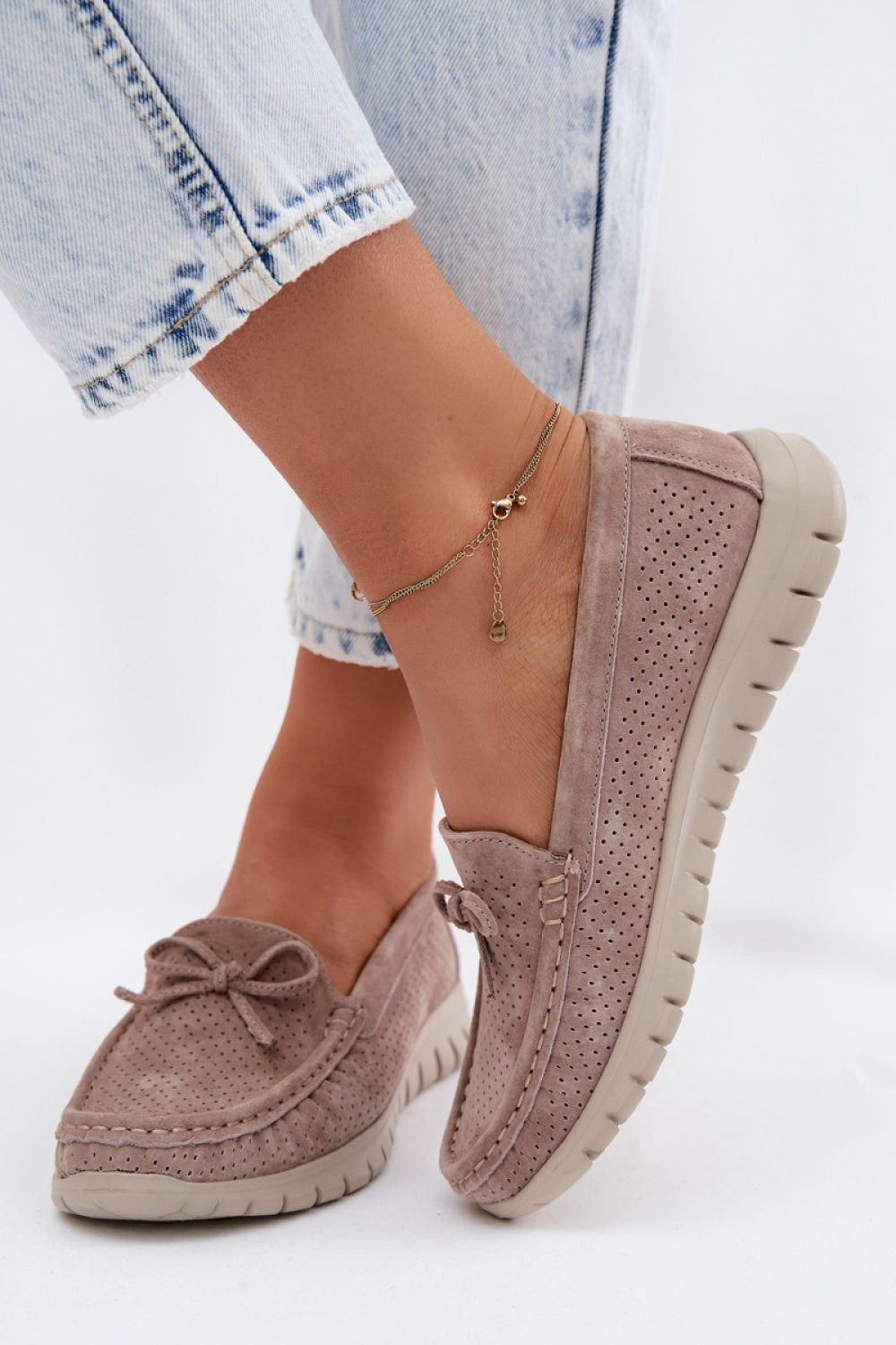 Moccasins femme Step in style — beige