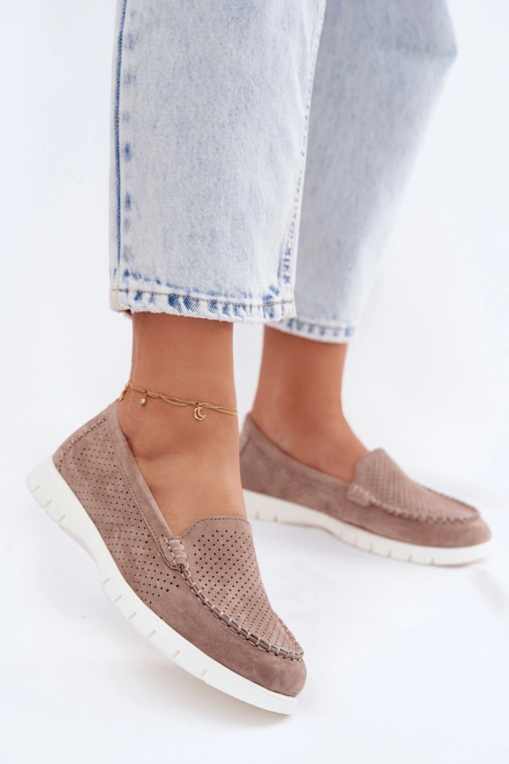 Moccasins femme Step in style — beige