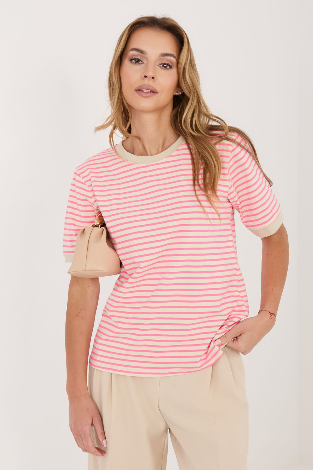 Blouse femme Rue Paris T Shirt T — beige